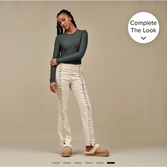 Platform Shearling Ugg slipper- barely worn! - Picture 5 of 5